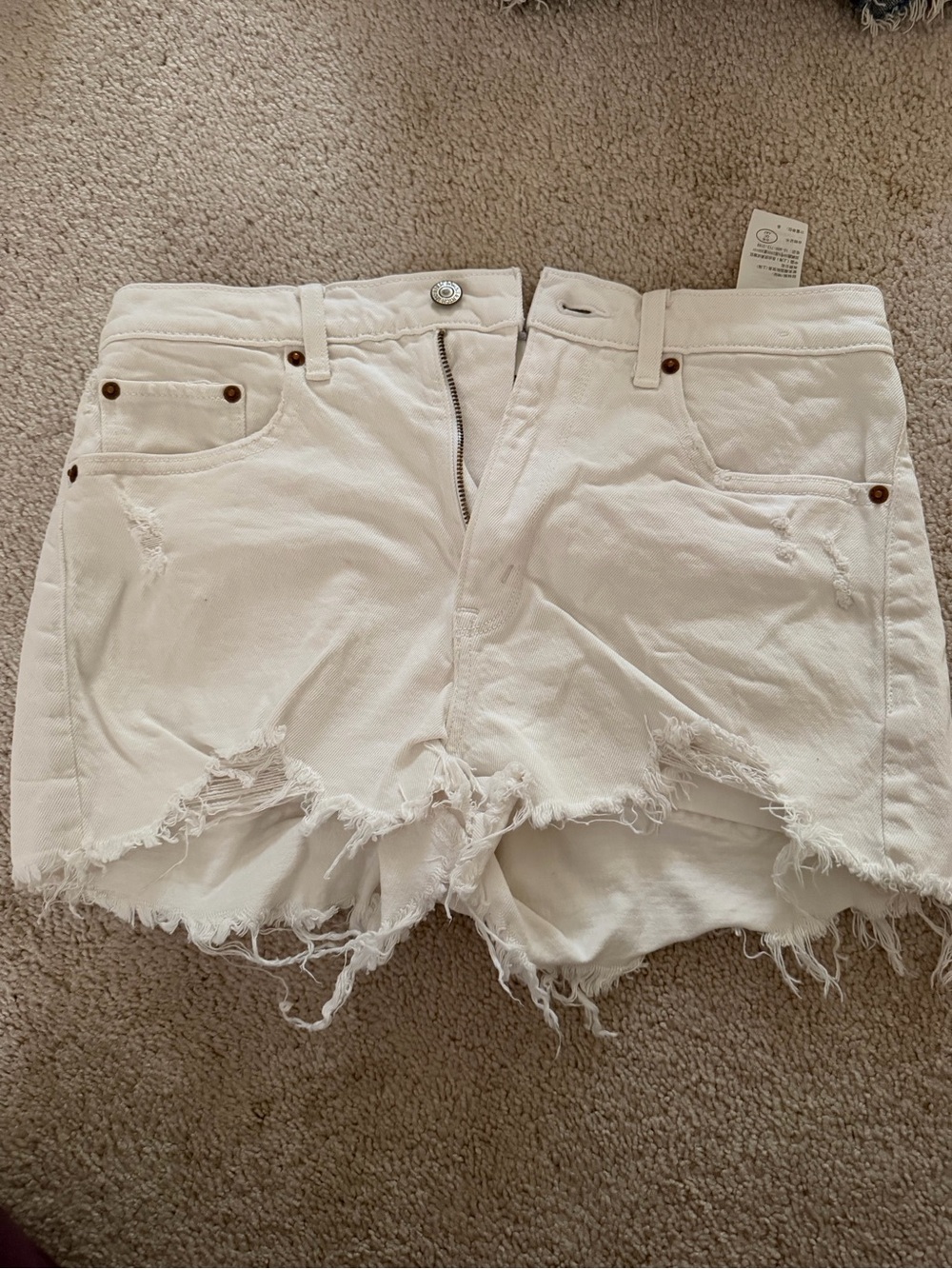 Abercrombie mom shorts size 27